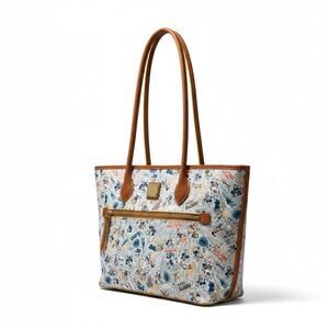 NWT Dooney & Bourke Disney Exclusive Hawaii Aulani Resort Sketch Tote Bag